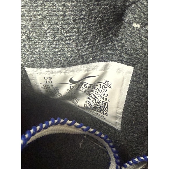 Nike Air Trainer SC High Shoes Mens Size 10 White Blue Sneakers DQ7646-100 - Picture 9 of 10